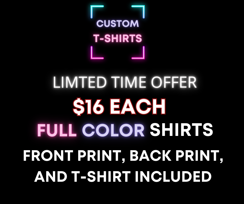 Defyyne Prints Screen printing and custom t shirts in Oceanside Ca